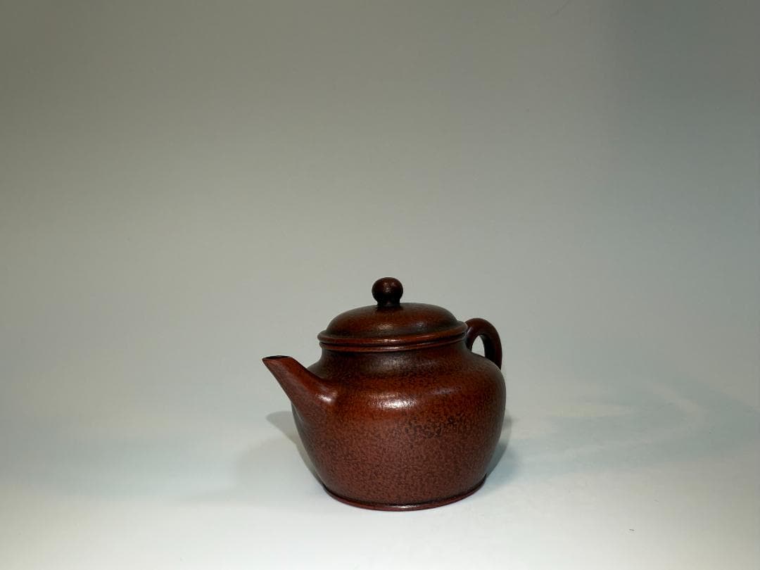 唐物紫砂壺 朱泥「孟臣 日色冷青松」刻 急須 時代品 煎茶道具 美術品