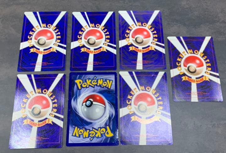 ポケモンカード 旧裏 ジャンボカード 7枚セット