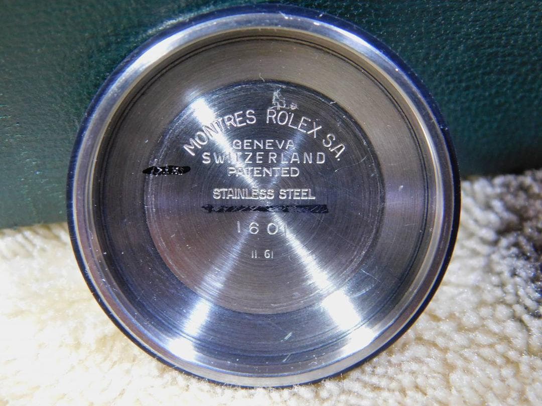 NIWASIさま専用 ROLEX Ref.1601 青文字盤 1962年 箱付