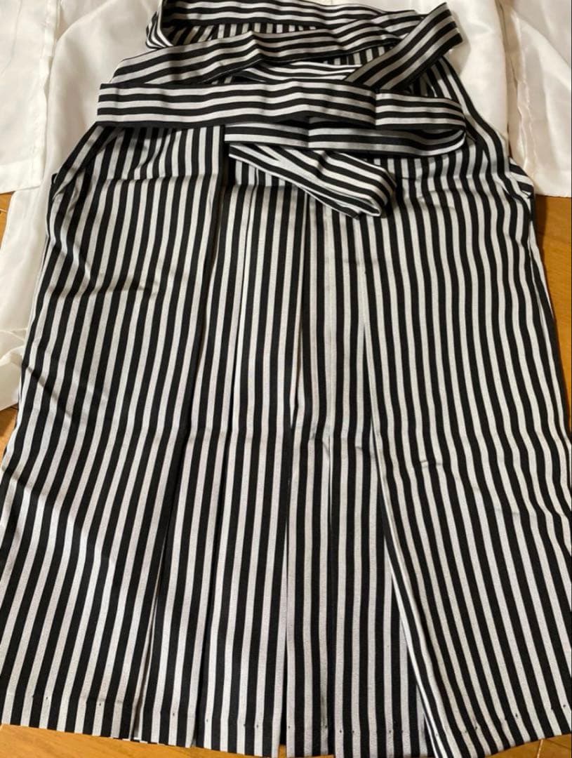 753★5歳男の子お祝い着★10点★羽織り★袴★草履★着物セット