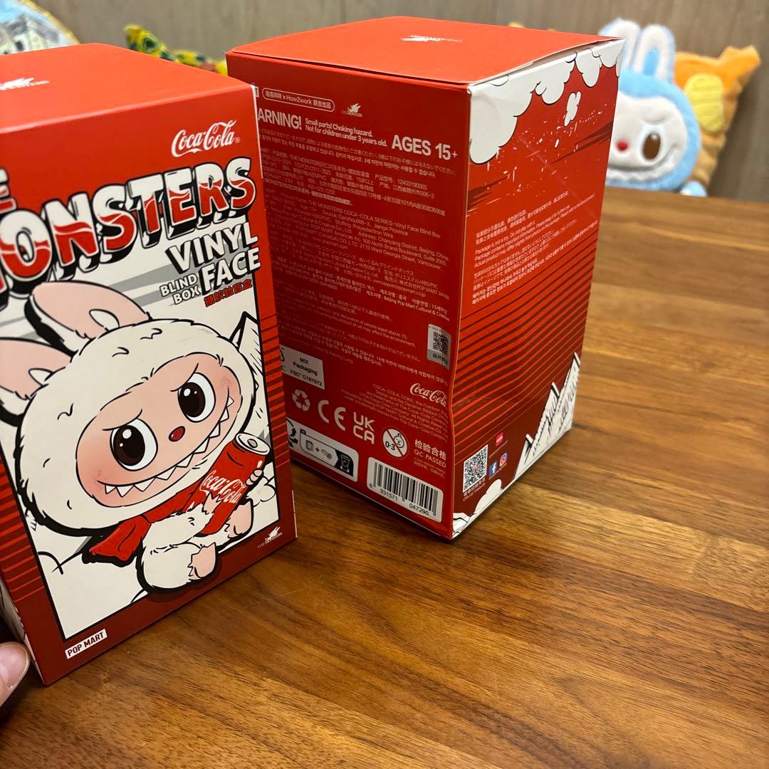 【新品未開封】 ラブブ LABUBU コカコーラ　Coca-Cola 2個訳あり