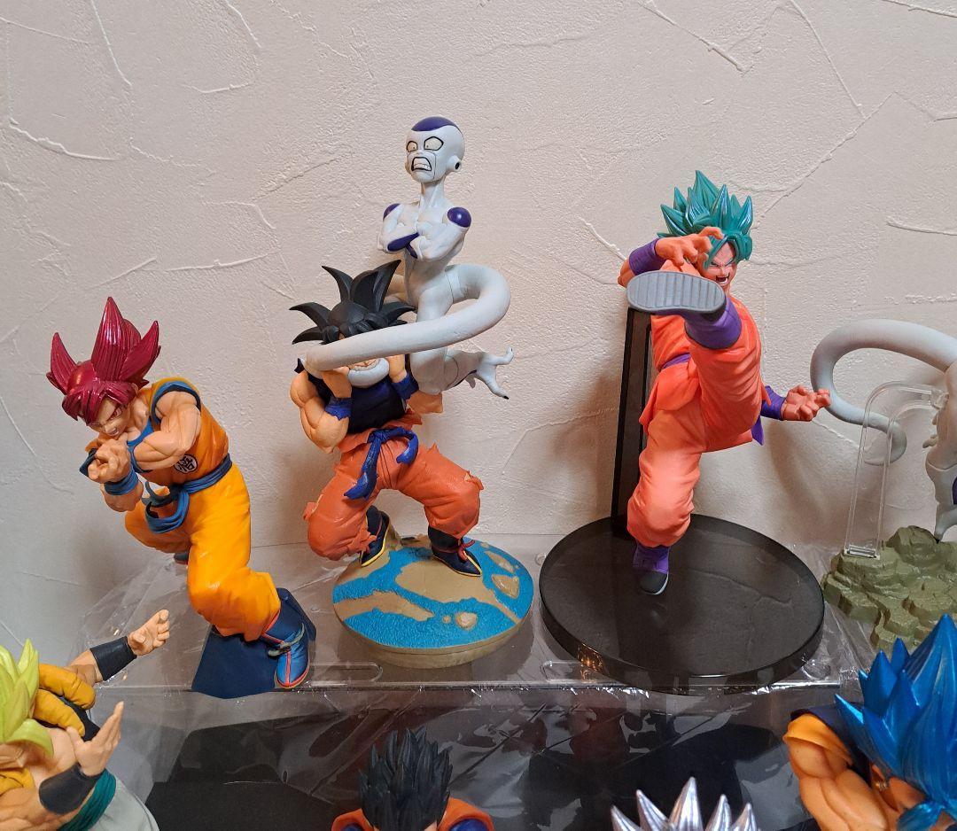 ドラゴンボールフィギュアまとめ売り 超サイヤ人 悟空 ベジータ