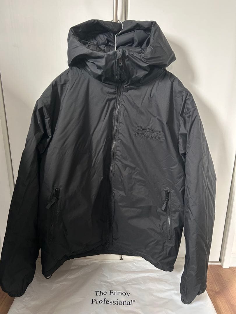 ジャケット・アウター Ennoy PROFESSIONAL PADDED SETUP BLACK