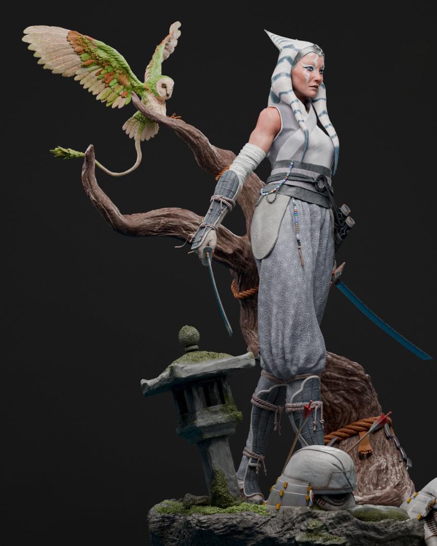 1/6　未塗装 未組立　フィギュア　ガレージキット　スター・ウォーズ アソーカ