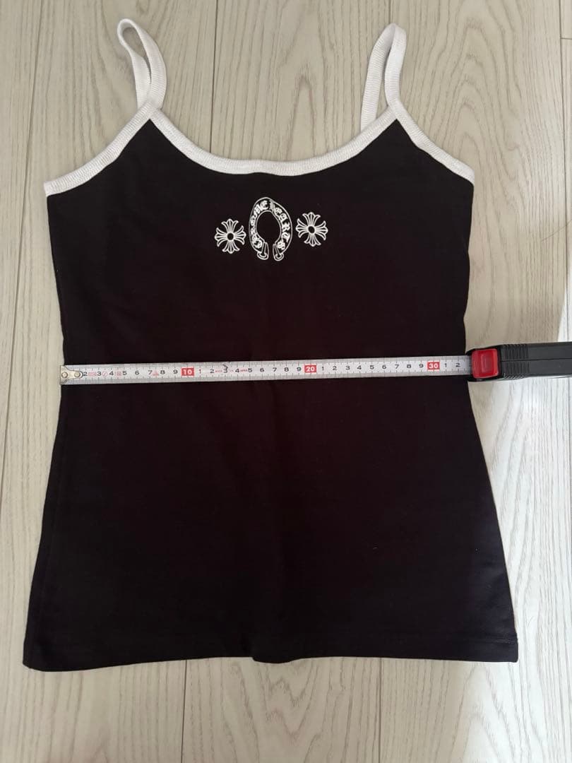 CHROME HEARTS クロムハーツ　ブラック　キャミソール　タンクトップ