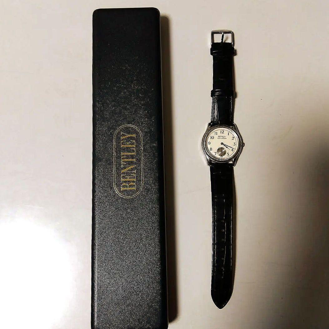 BENTLEY 純銀側　スモールセコンド　稼働美品