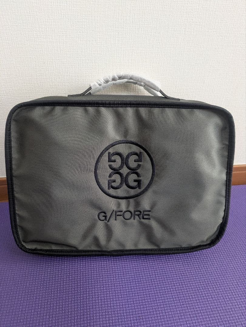 新品非売品☆G/FORE ジーフォア刺繍4Gロゴ トラベルバッグバッグインバッグ