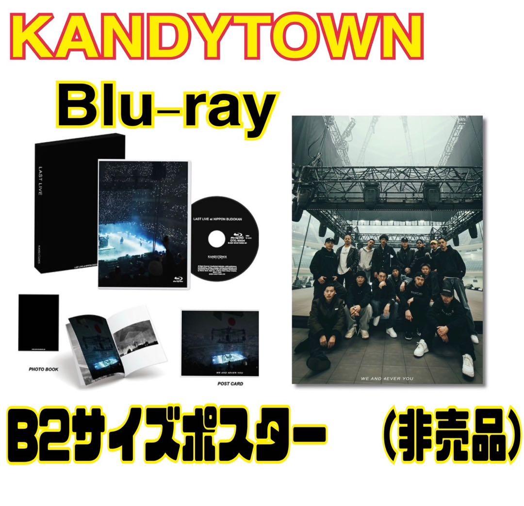 ⭕️非売品⭕️KANDY TOWN LAST LIVE 日本武道館 ポスター B2