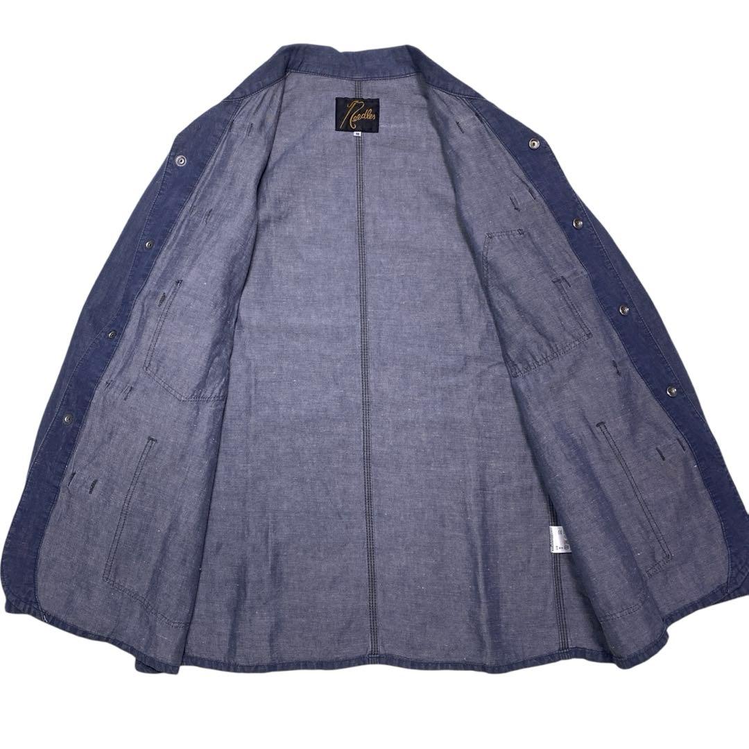 ニードルス　チャイナジャケット　カバーオール　コットンリネン