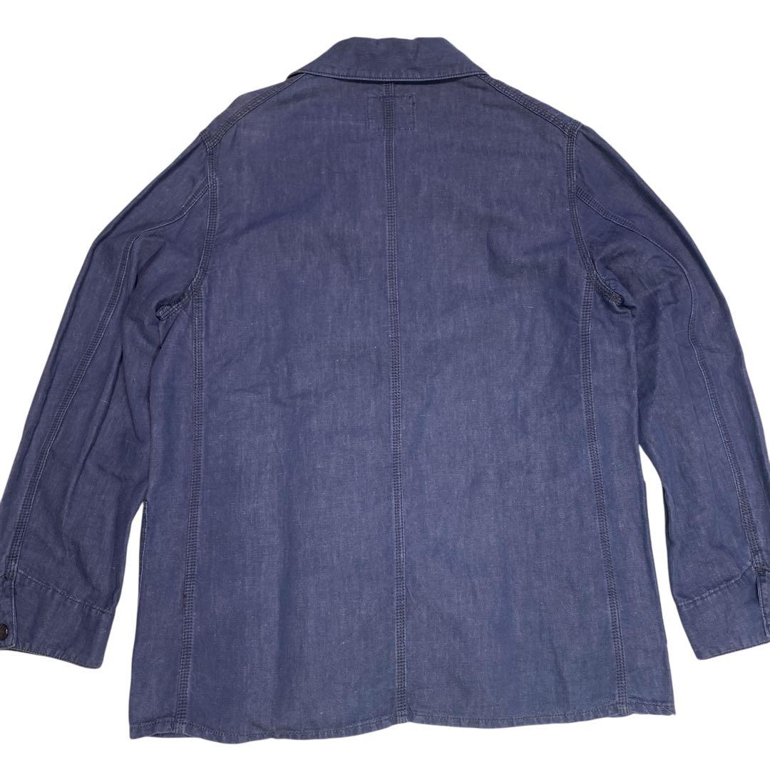 ニードルス　チャイナジャケット　カバーオール　コットンリネン