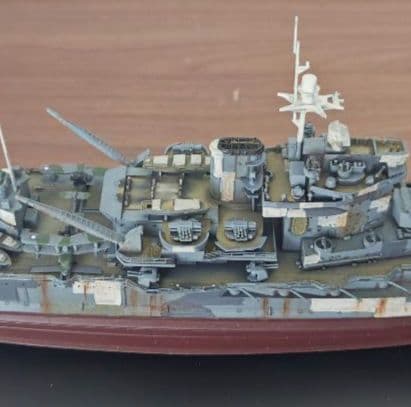 トランペッター 1/700 イギリス海軍 戦艦 ウォースパイト