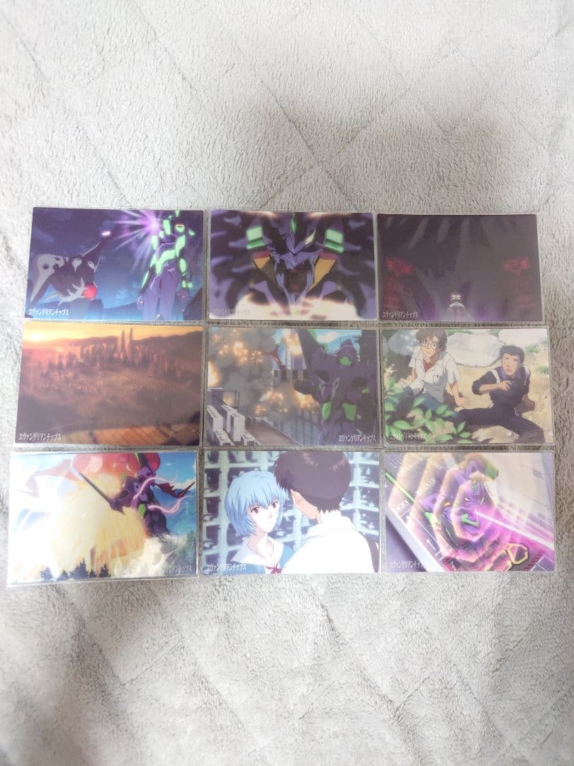 劇場版新世紀エヴァンゲリオン カルビー限定 セミコンプリート 69枚