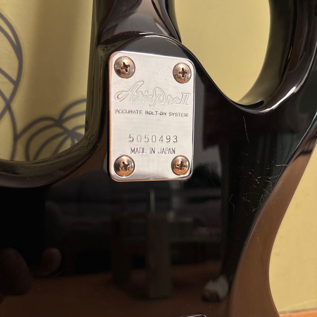 Aria Pro II RS INAZUMA ブラック エレキギター