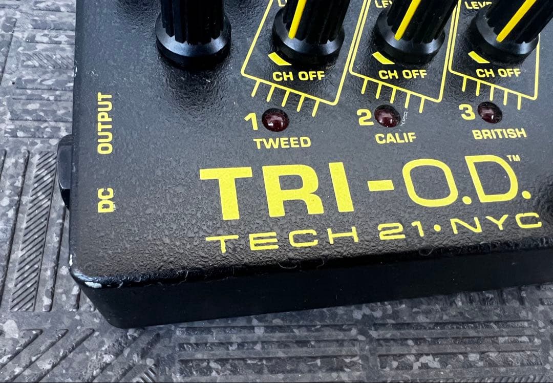 【人気機種】TRI-O.D. TECH21 ギター用