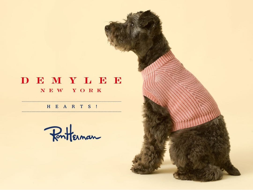 ⭐️ Ron Herman DEMYLEE デミリー　Chelsea ドッグニット DEMYLEE Pick Up Event Feature｜Ron Herman