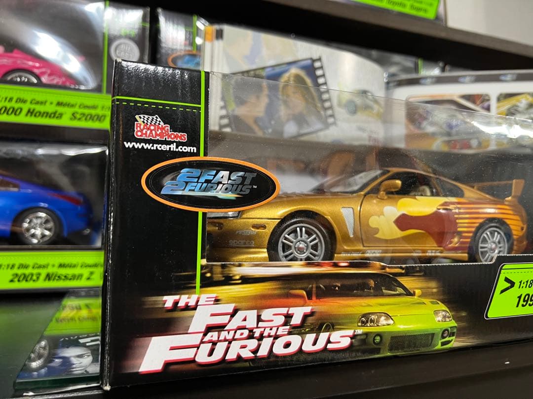 ミニカー FAST&FURIOUS 1993 TOYOTA SUPRA 1/18