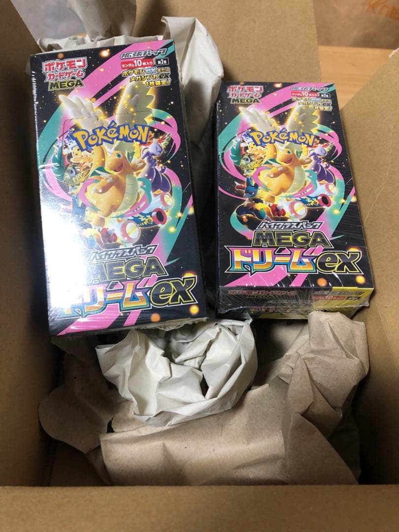 ポケモンカードゲーム MEGA ドリームEX 2箱セット シュリンク付き