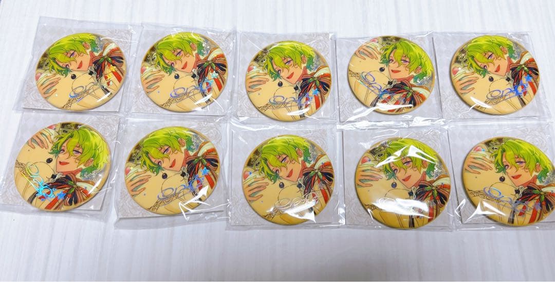 あんスタ 巴日和 中国限定 盛放缶バッジ フィーチャー 10点　b あんスタ 巴日和 中国限定 盛放缶バッジ フィーチャー 10点 b B)