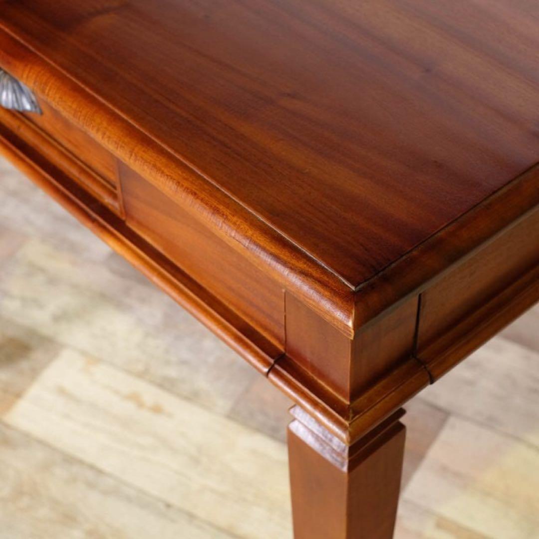 B 新品 アジアン ダイニングテーブル S カフェ カントリー アンティーク