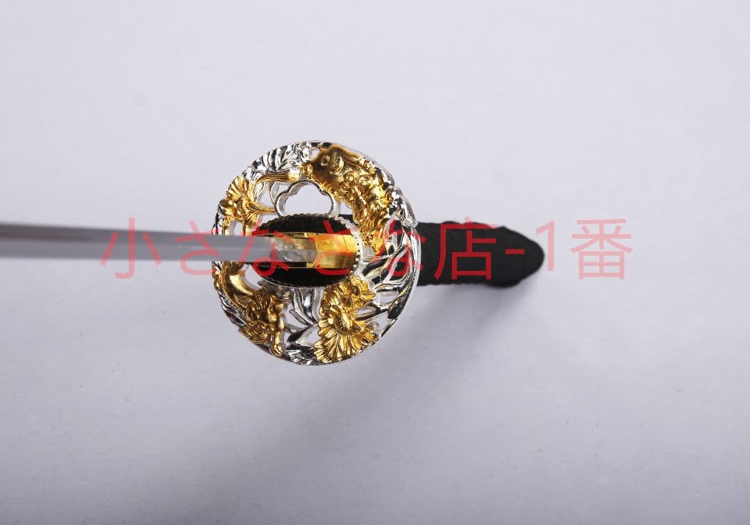 鬼滅の刃金アジサイ 日輪刀 武具　刀装具　日本刀　模造刀 居合刀
