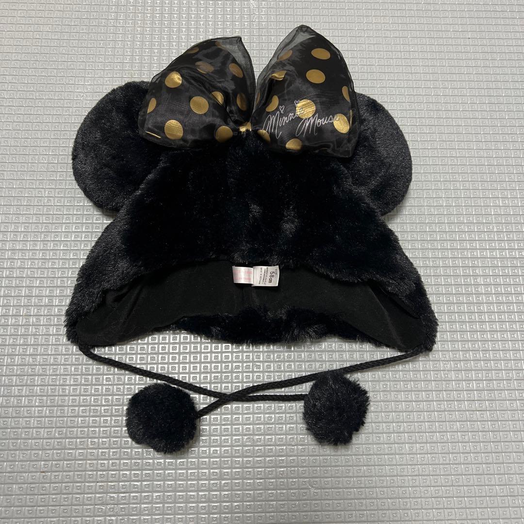 廃盤】ディズニー ファンキャップ 黒 ミニー - メルカリ