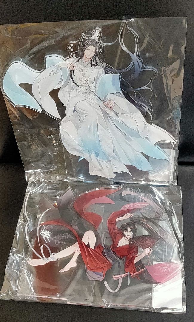 魔道祖師 飛花甘露 特大 アクリルフィギュア 魏無羨 藍忘機 アクリルスタンド