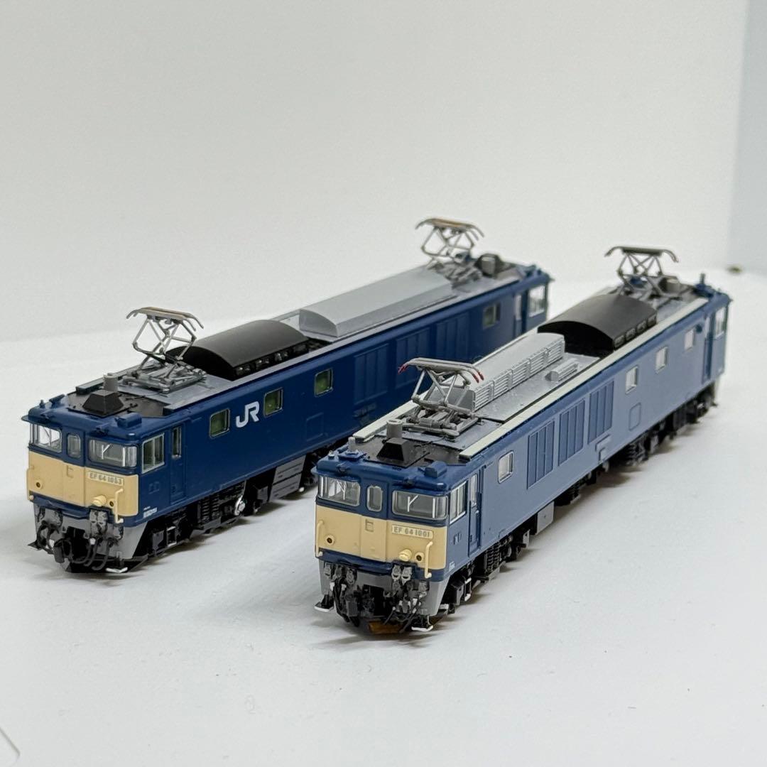 （加工あり）TOMIX EF64 1001 ＋ 1053号機の2両セット