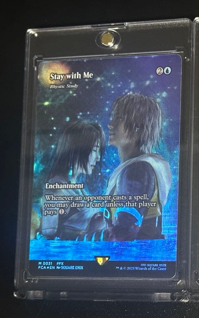 【Foil】《最後まで…/Stay with Me》/《リスティックの研究》 MTG セラの天使 新枠 30th プロモ セラの天使 30th記念 foil MTG Serra