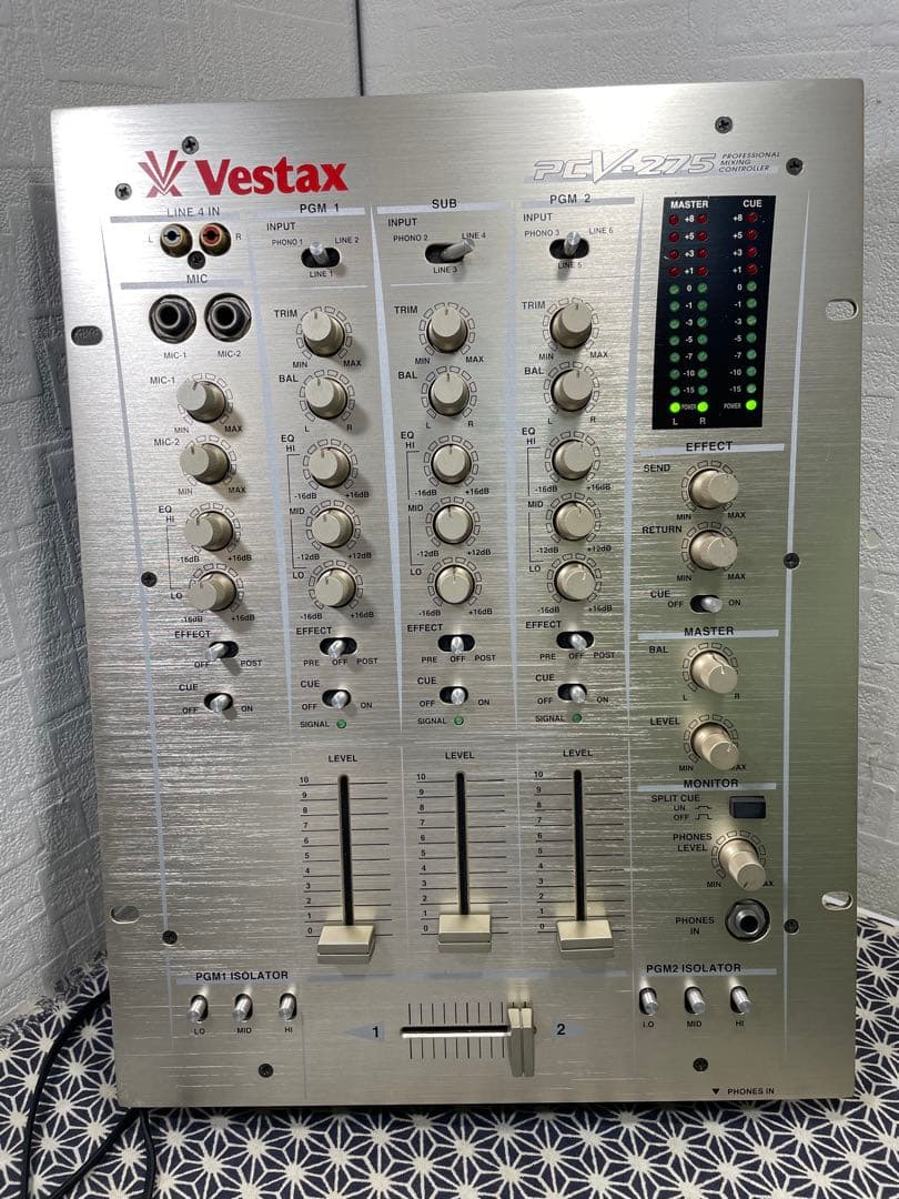 VESTAX ベスタクス PCV-275 縦横フェーダーメンテナンス - メルカリ