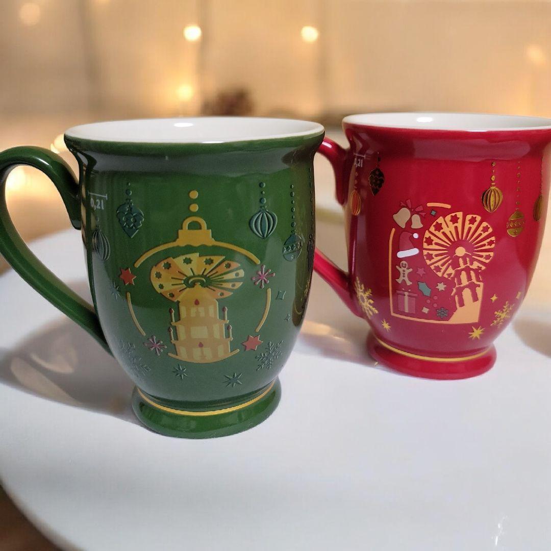 東京クリスマスマーケット2025 マグカップ 2個セット 芝公園、神宮外苑
