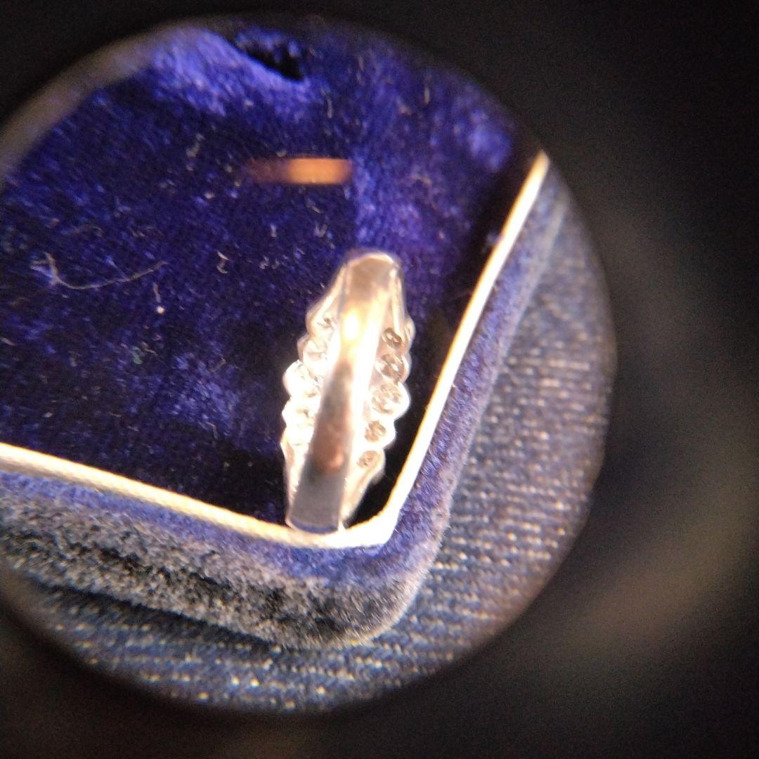 エレガント Pt900 リング ダイヤモンド　中古品