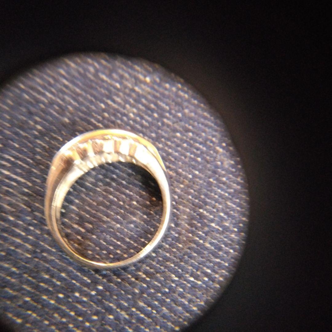 エレガント Pt900 リング ダイヤモンド　中古品