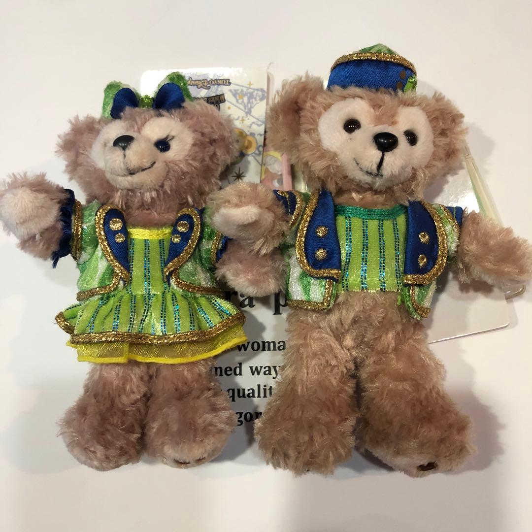 15周年.ダッフィーとシェリーメイ ぬいぐるみバッチストラップ - メルカリ
