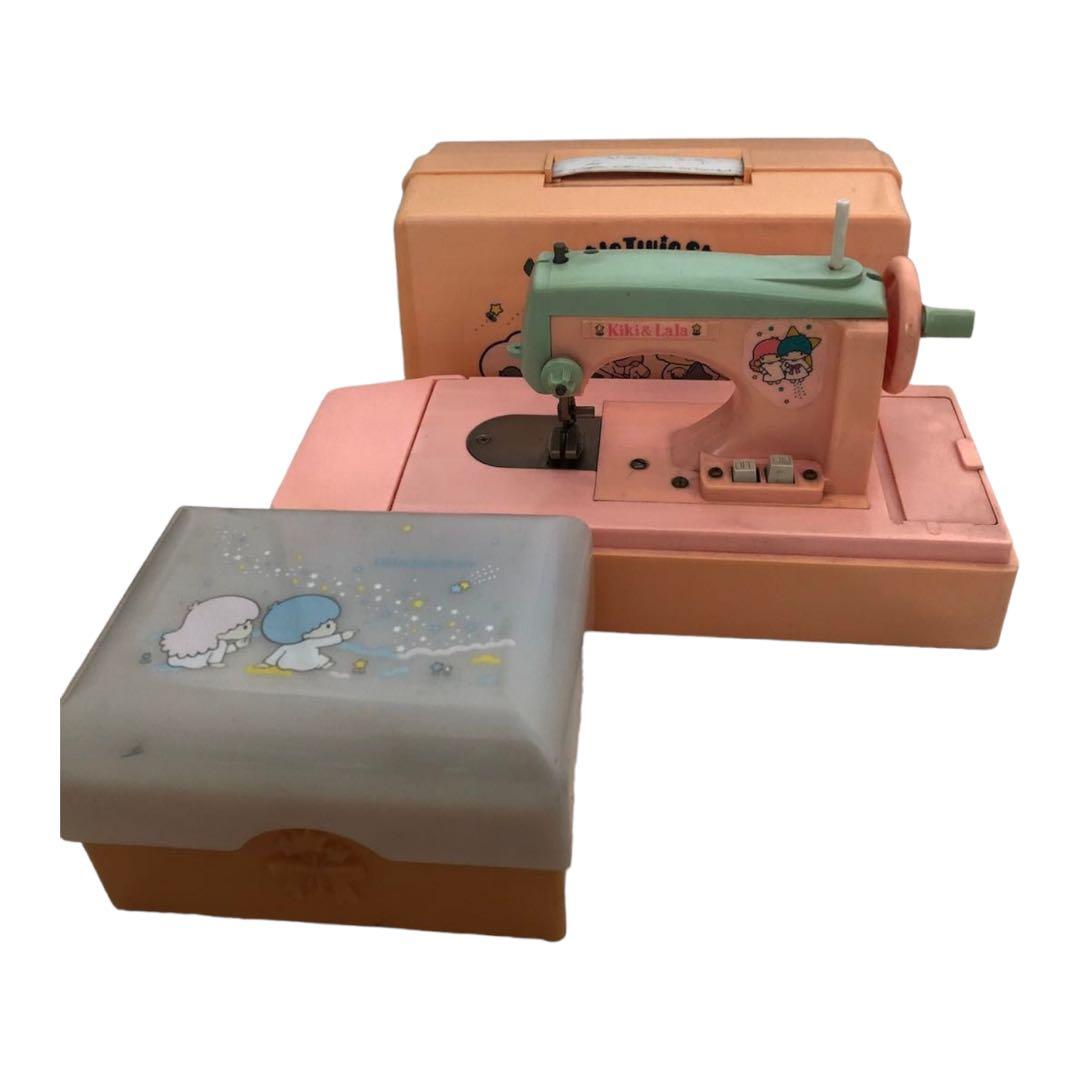 キキララのおもちゃミシンと裁縫箱 昭和レトロ - メルカリ