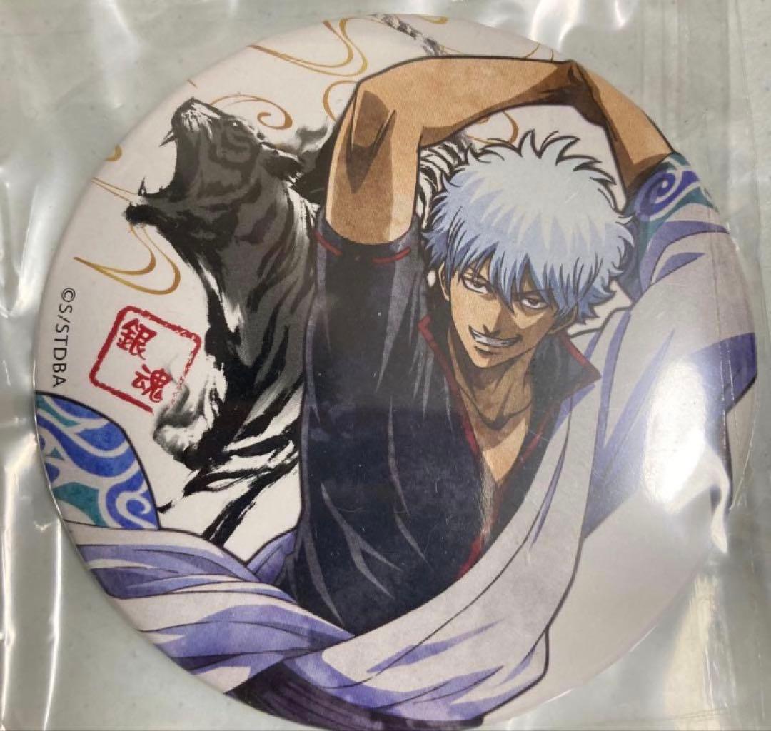 銀魂 坂田銀時 缶バッジ JUMP WORLD ジャンプ ワールド - メルカリ