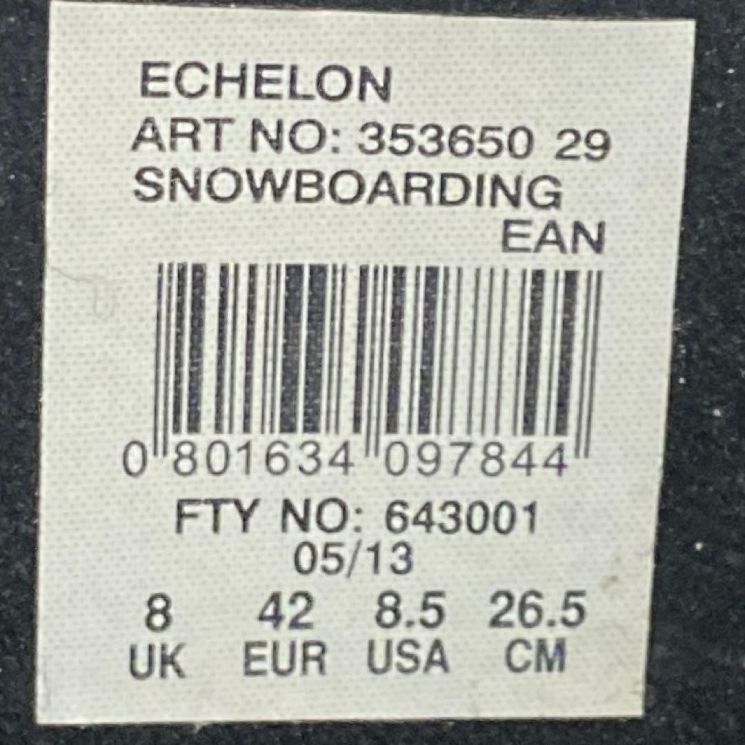 【美品_即日発送】SALOMON スノボブーツECHELON 26.5cm