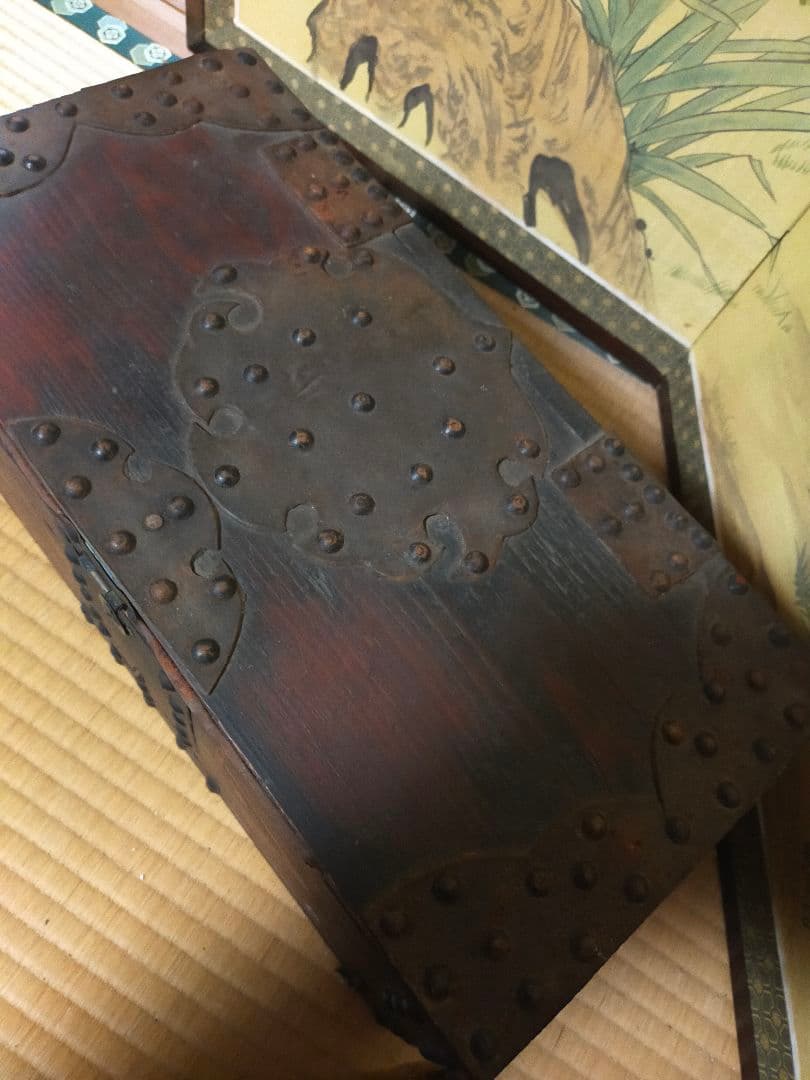 アンティーク 古道具 千両箱 木箱 BOX - メルカリ