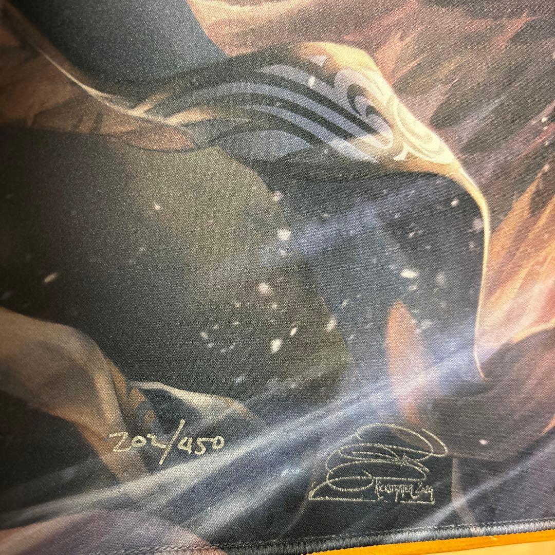 MTG 天使・トークン プレイマット サイン・シリアル入りの通販はau PAY