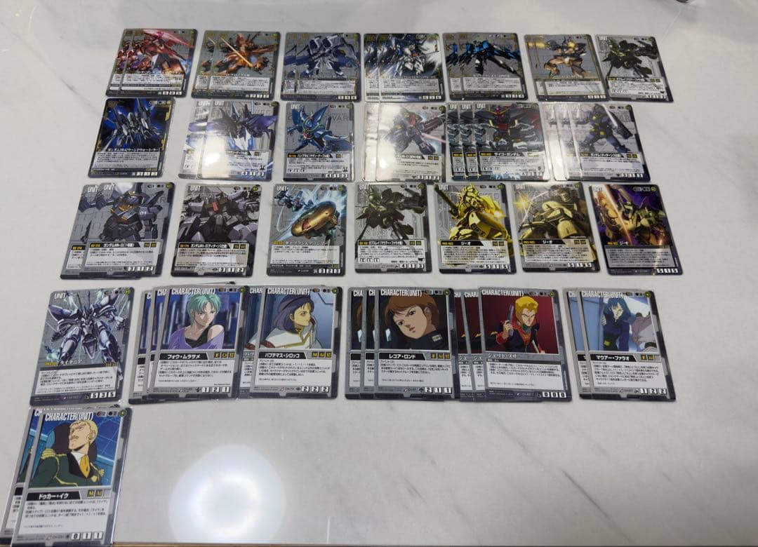 【特価】旧ガンダムウォー黒デッキ＆おまとめセット