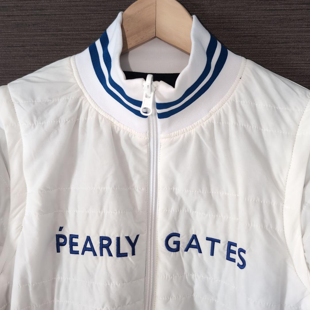 パーリーゲイツの4WAYリバーシブル中綿ゴルフブルゾンジャケット（サイズ0）