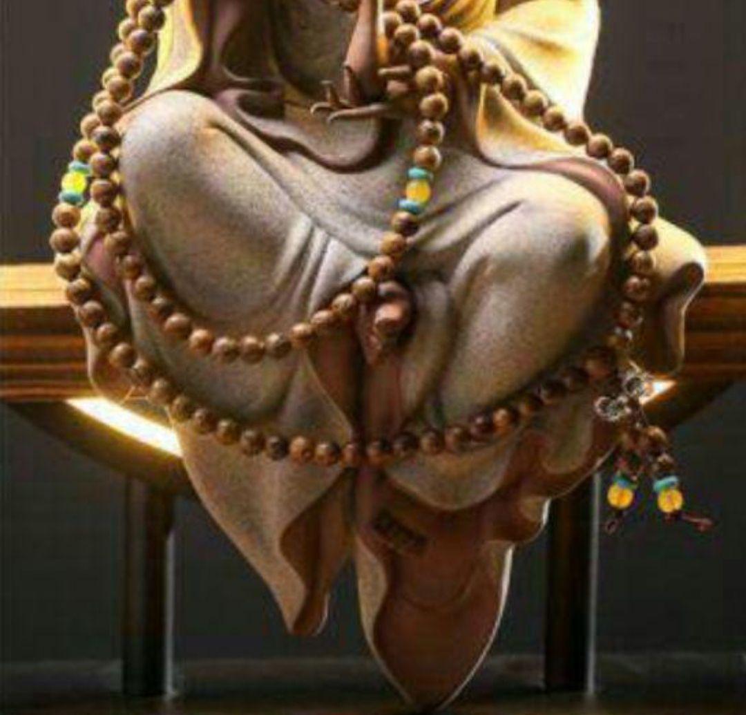 禅の置物玄関リビング観音仏像陶器の町家アイデア逆流香装飾品工芸