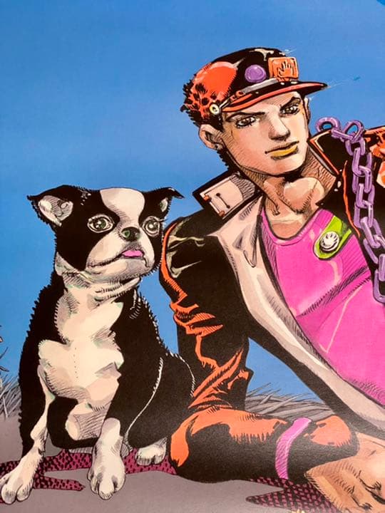 ジョジョ展 東京 2012年 キービジュアル B1ポスター＋オマケ