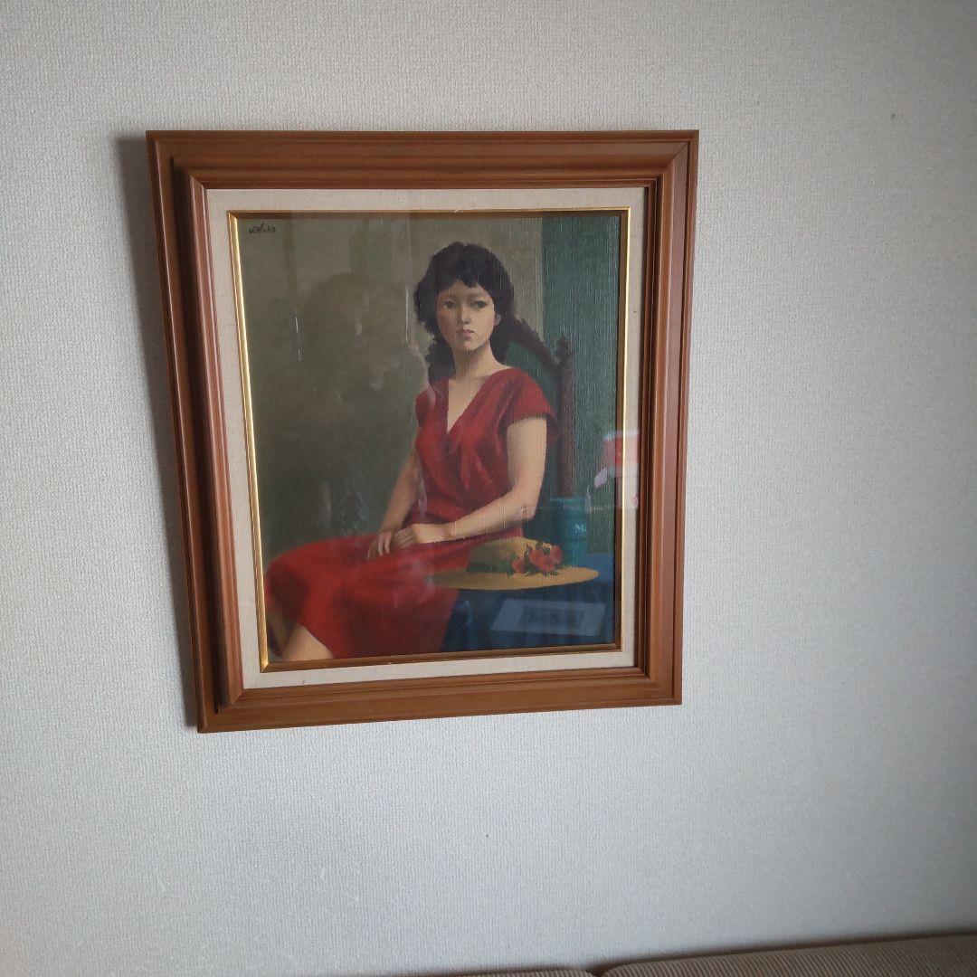 最終お値下げ佐藤カツヤ 一枚の繪 油絵 - メルカリ