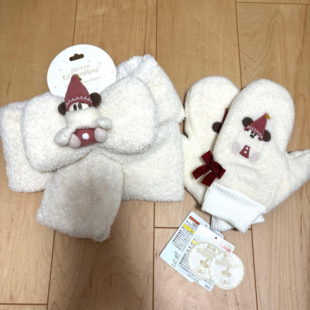 リルリンリン マフラー ミトン クリスマス ディズニー 2025 東京