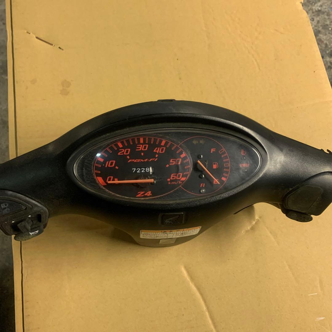 スマートディオ Z4 キタコ120kmメーター 廃盤品 AF63-Z4純正改120km