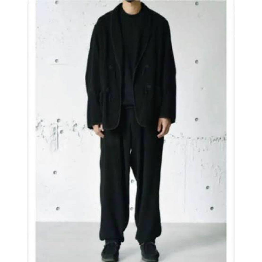 【美品】COMOLI シルクパイルセットアップ　サイズ3