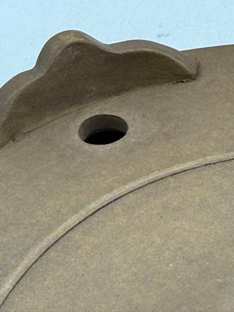 黄鍛泥　植木鉢　祐太郎造　送料込み260125