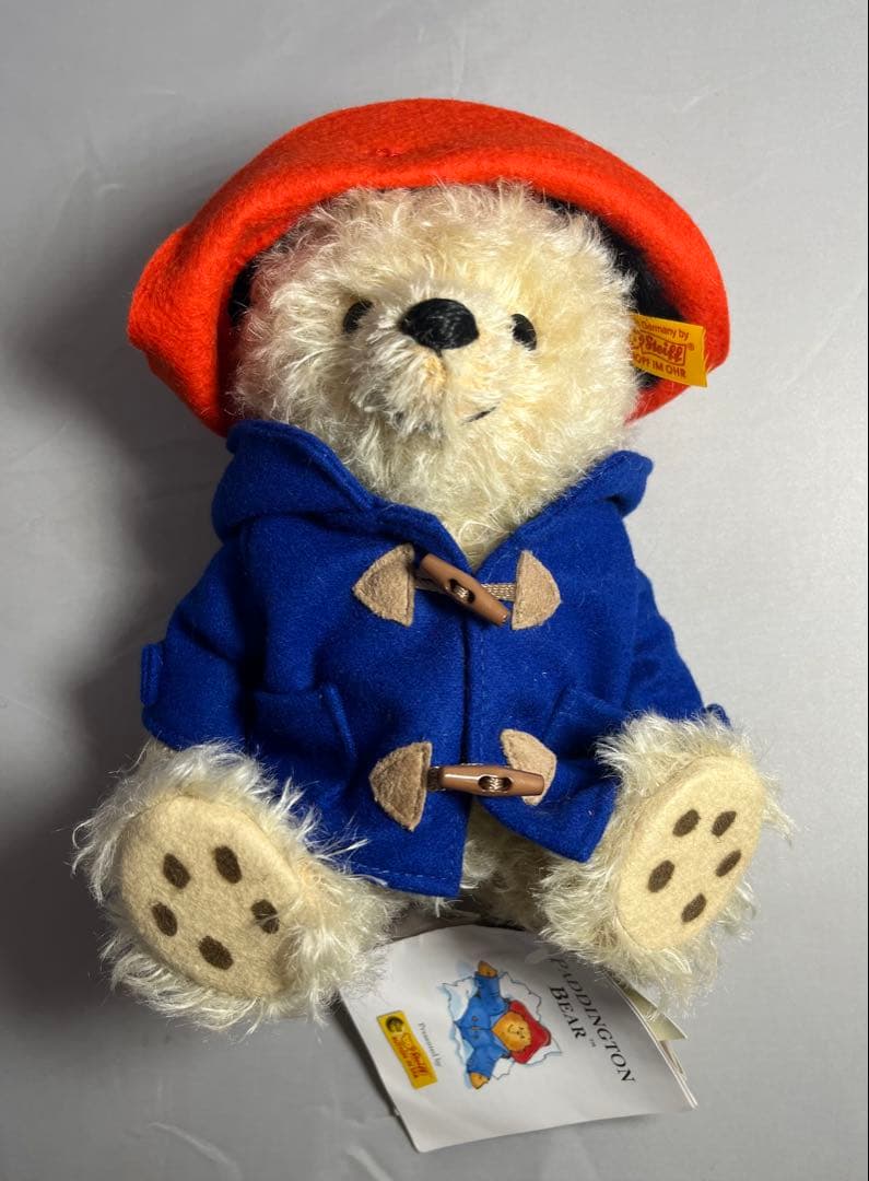 べリーマン・ベア STEIFF リンダ・マリンズサイン入り ぬいぐるみ