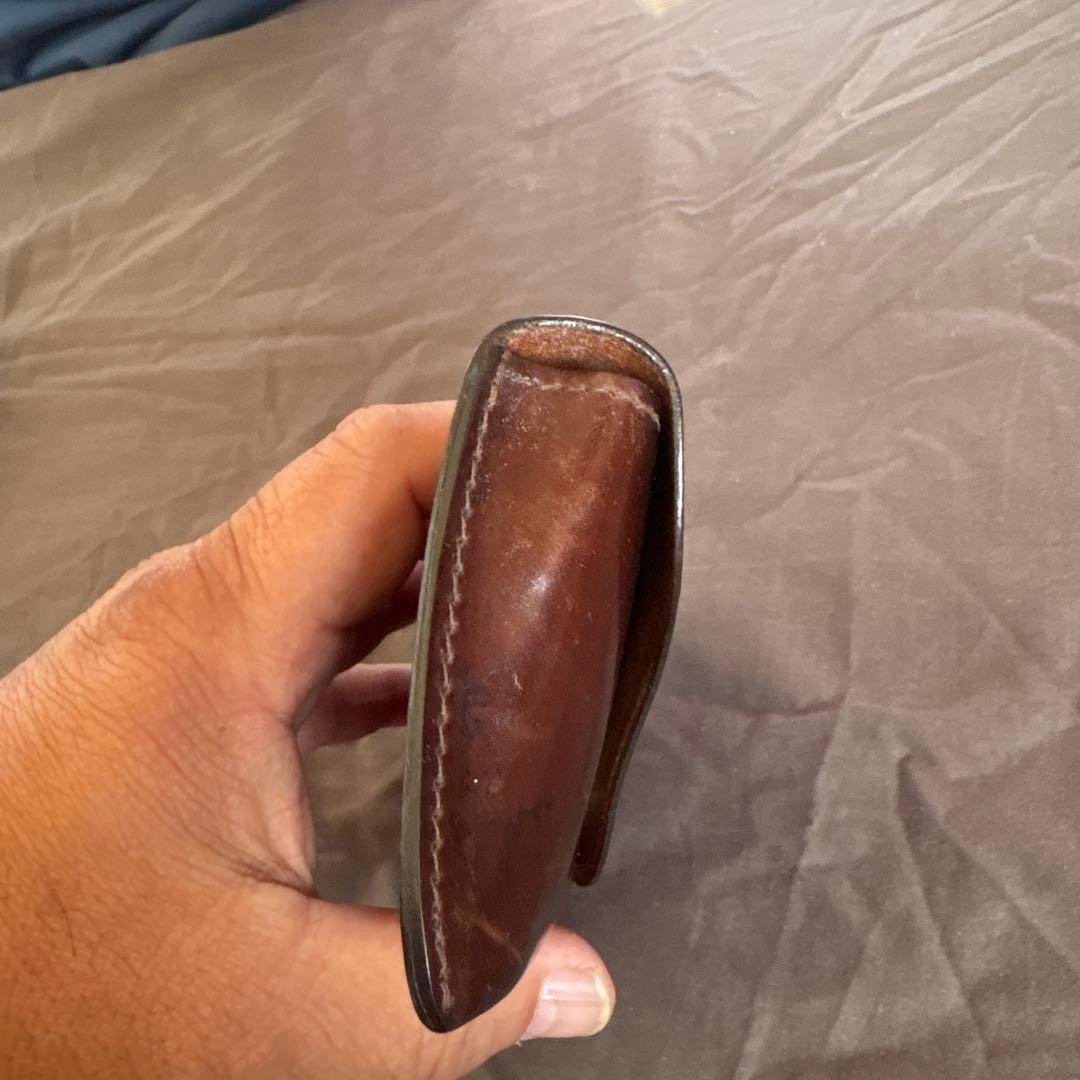 希少　ホワイトハウスコックス　メガネケース　コードバン