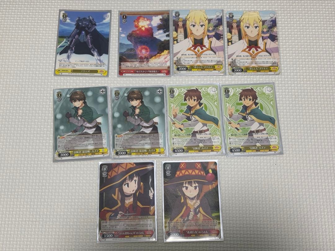 このすばデッキフリーズ毎日欠かさず爆裂サマーバケーションめぐみん